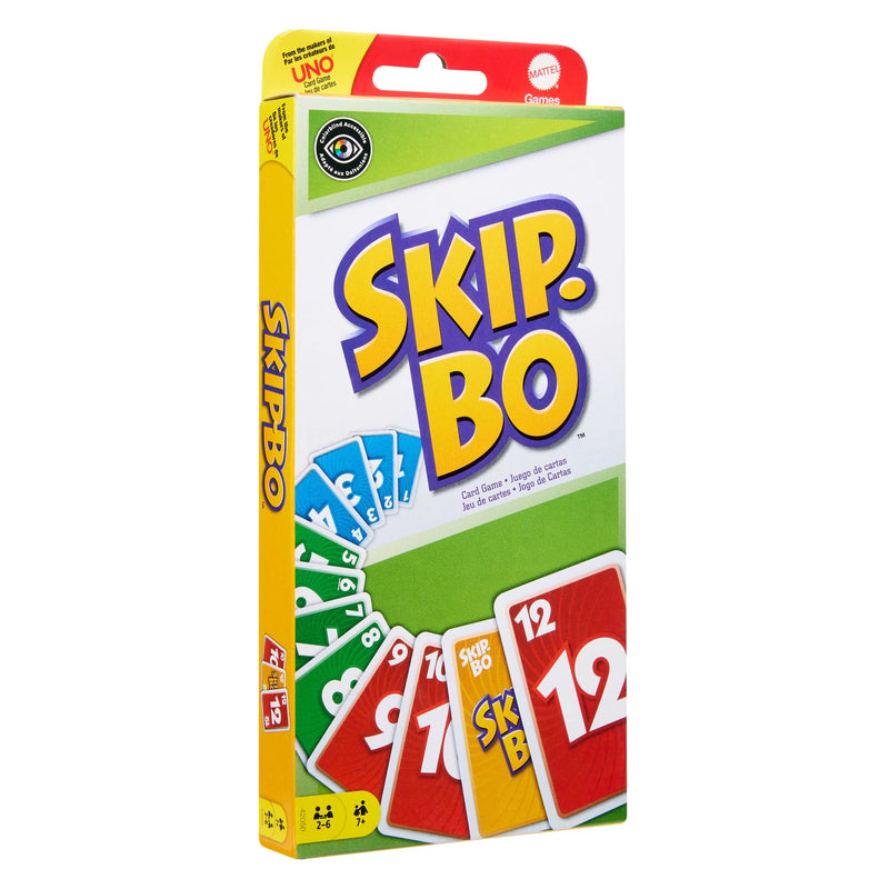 Skip-Bo - Classic Card Game (162 Cards)