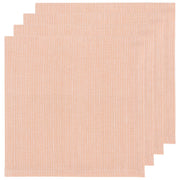 Danica - Nectar Pinstripe Linen Napkins Set of 4