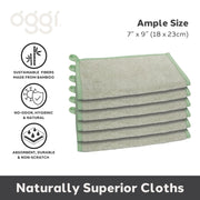 OGGI - Bamboo Kitchen Cloths Home & Kitchen Green