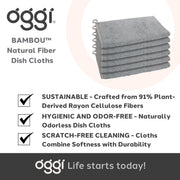 OGGI - Bamboo Kitchen Cloths Home & Kitchen Grey