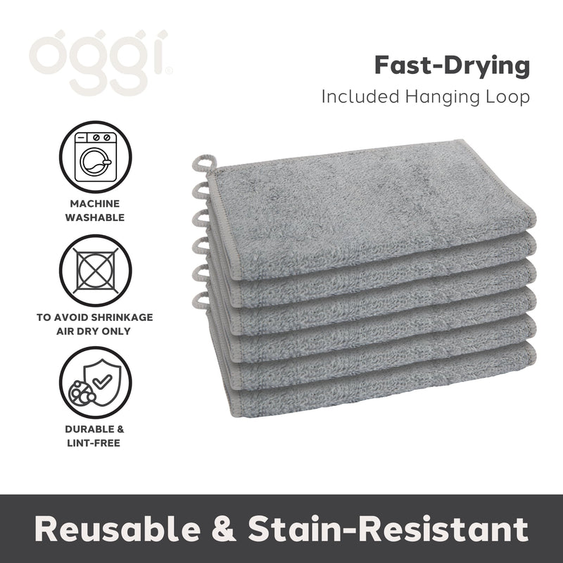 OGGI - Bamboo Kitchen Cloths Home & Kitchen Grey