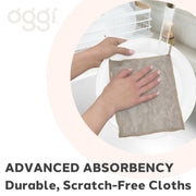 OGGI - Bamboo Kitchen Cloths Home & Kitchen Natural