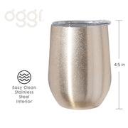 OGGI - Bar™ Double - Walled Tumbler Home & Kitchen Gold