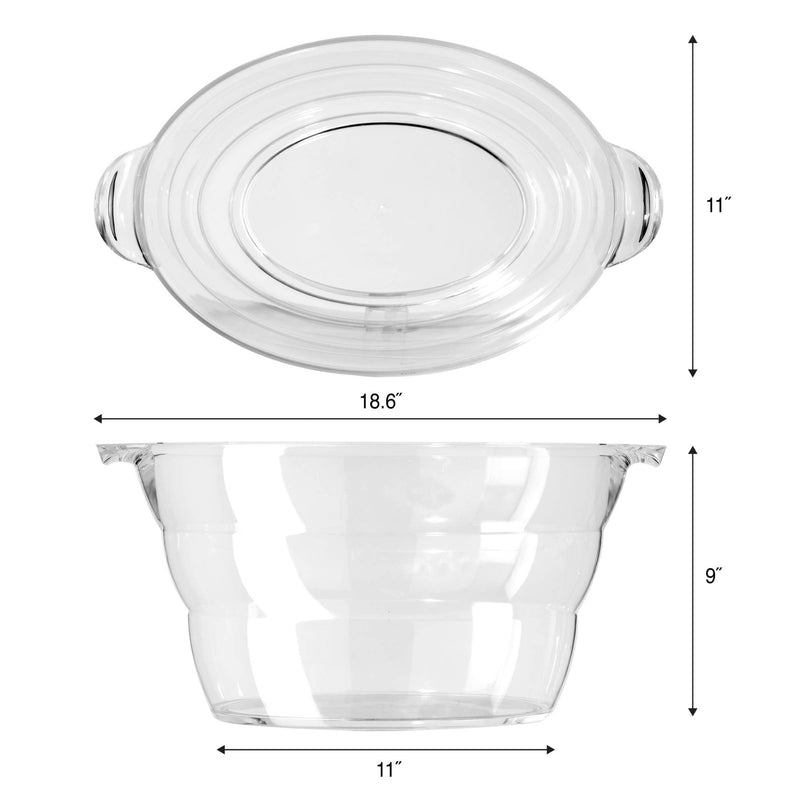 OGGI - Bar™ Oval Party Tub Home & Kitchen