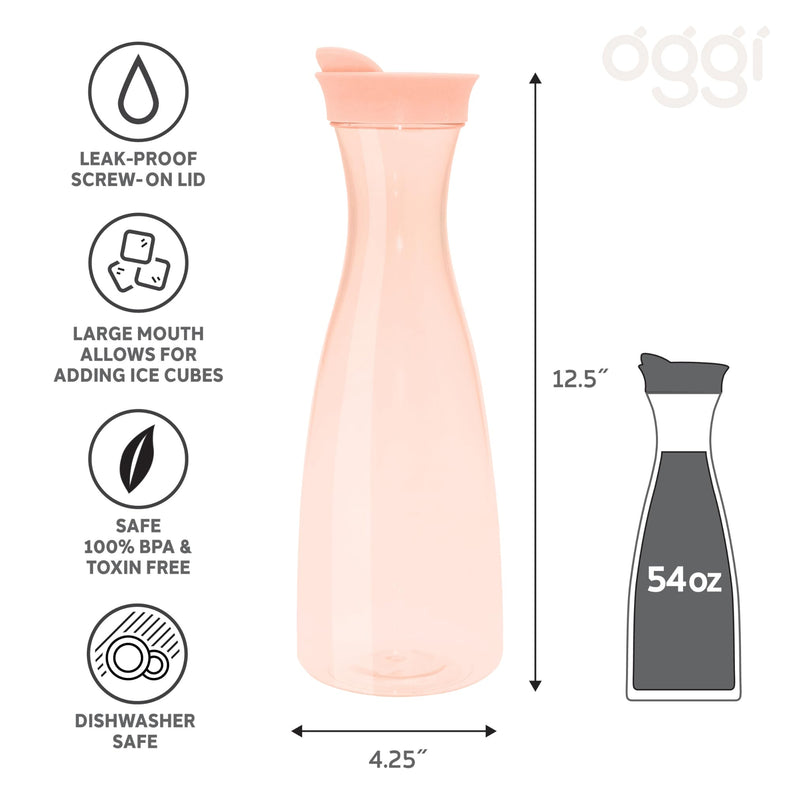 OGGI - Beverage Carafe Home & Kitchen Aqua Leakproof