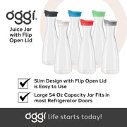 OGGI Beverage Carafe Home & Kitchen White