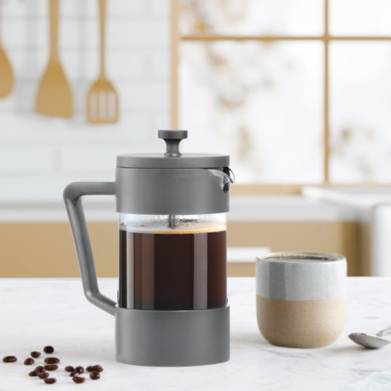 OGGI BREW French Press Coffee Maker - 5 cups Home & Kitchen Grey