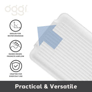 OGGI - Dish Drainboard Home & Kitchen White