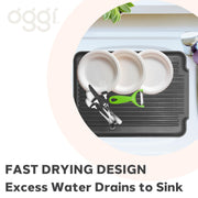 OGGI - Dish Drainboard Home & Kitchen White