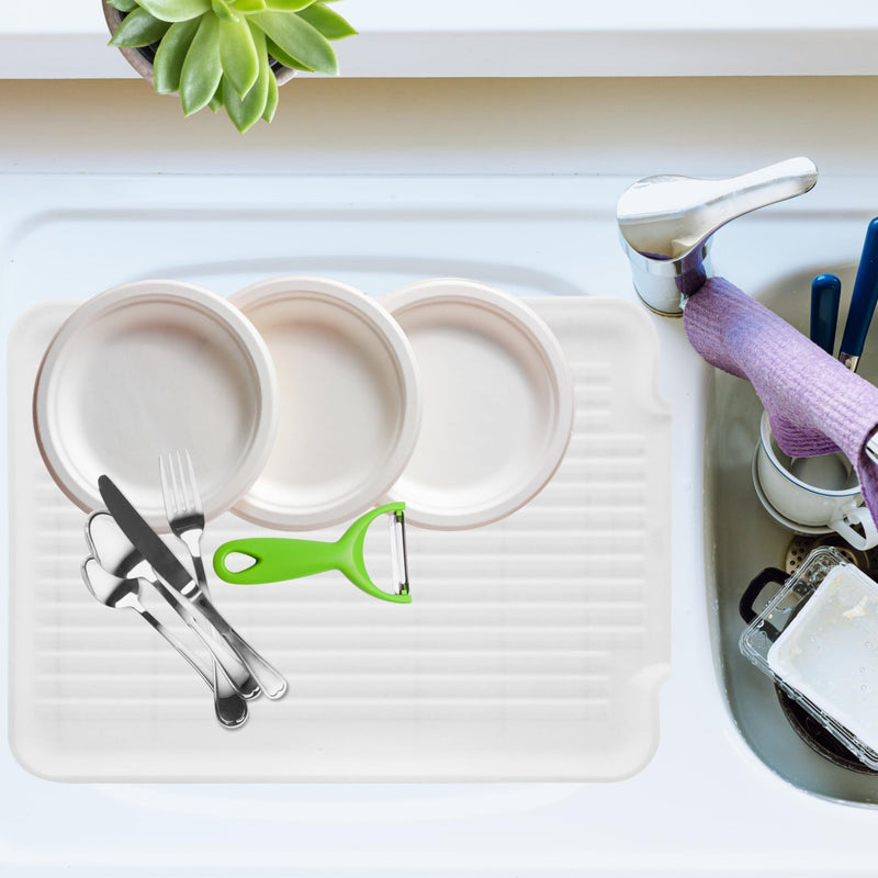 OGGI - Dish Drainboard Home & Kitchen White