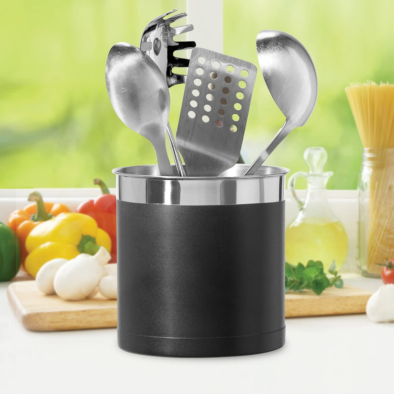 OGGI - Jumbo Utensil Holder Home & Kitchen Stainless Steel
