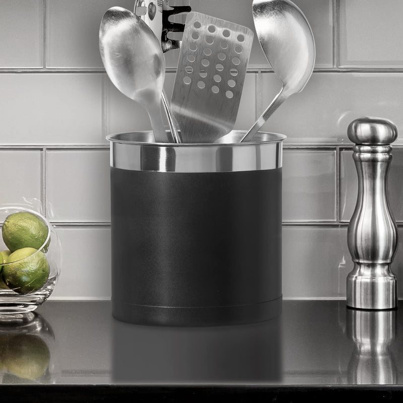 OGGI - Jumbo Utensil Holder Home & Kitchen Stainless Steel