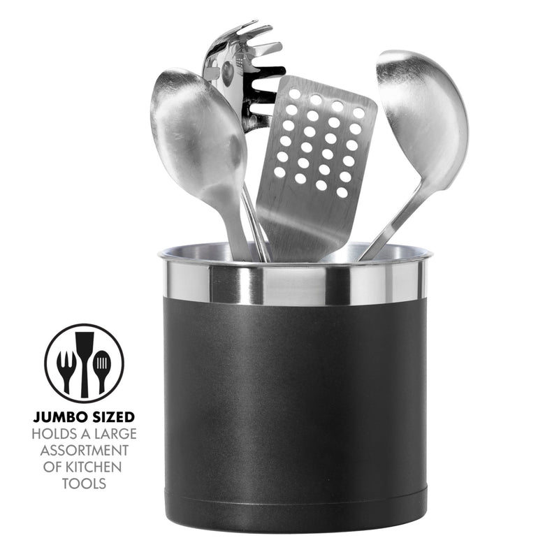 OGGI - Jumbo Utensil Holder Home & Kitchen Stainless Steel
