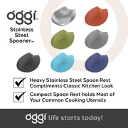 OGGI - Small Spoon Rest Home & Kitchen Black