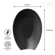 OGGI - Small Spoon Rest Home & Kitchen Black