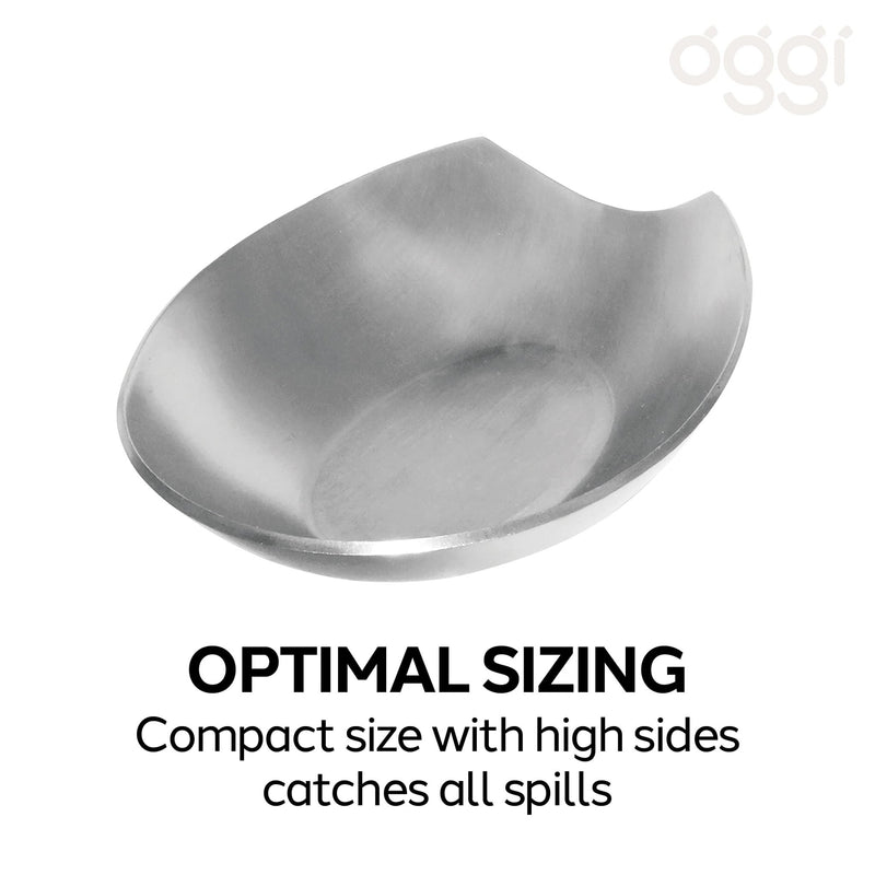 OGGI - Small Spoon Rest Home & Kitchen Silver