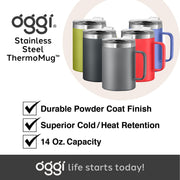 OGGI - THERMOMUG™ Insulated Mug Home & Kitchen Natural