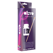 OKTO - ACRYLIC GLOSSY VARNISH + BRUSH Games & Toys