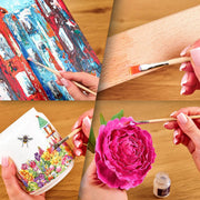 OKTO - ACRYLIC GLOSSY VARNISH + BRUSH Games & Toys