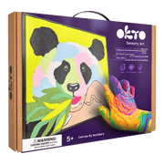 OKTO - COLORING WITH CLAY BY NUMBERS - PANDA Games & Toys