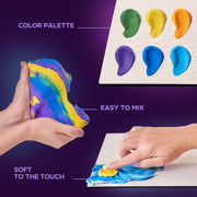 OKTO - DIY 3D CREATIVE PAINTING SET - STARRY NIGHT Games & Toys