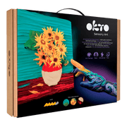 OKTO - DIY 3D CREATIVE PAINTING SET - SUNFLOWERS Games & Toys