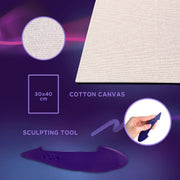 OKTO - DIY 3D CREATIVE PAINTING SET - SUNFLOWERS Games & Toys