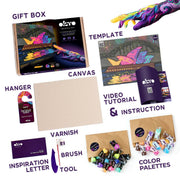 OKTO - DIY 3D CREATIVE PAINTING SET - SYDNEY OPERA HOUSE Games & Toys