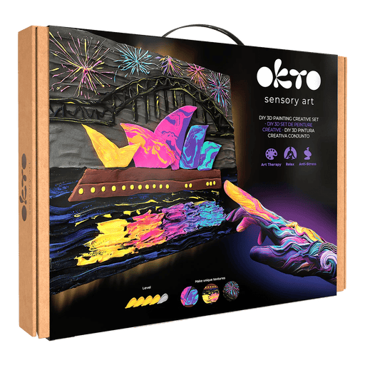 OKTO - DIY 3D CREATIVE PAINTING SET - SYDNEY OPERA HOUSE Games & Toys