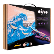 OKTO - DIY 3D CREATIVE PAINTING SET - THE BIG WAVE IN KANAGAWA Games & Toys
