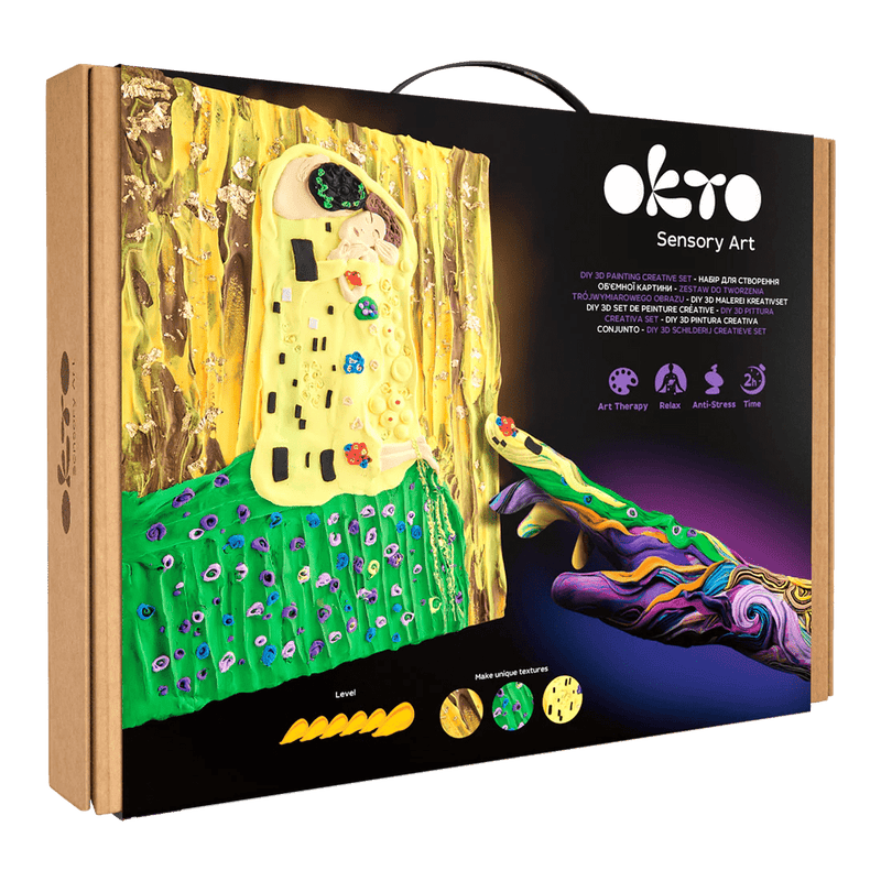 OKTO - DIY 3D CREATIVE PAINTING SET - THE KISS Games & Toys