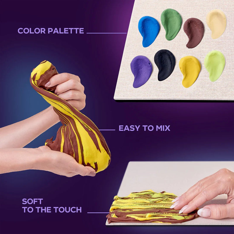 OKTO - DIY 3D CREATIVE PAINTING SET - THE KISS Games & Toys