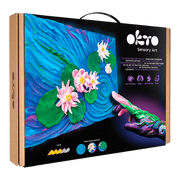 OKTO - DIY 3D CREATIVE PAINTING SET - WATER LILIES Games & Toys