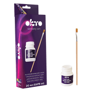 OKTO - VERNIS ACRYLIQUE SEMI - MATTE + BRUSH Games & Toys
