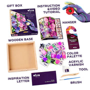 OKTO - WOOD & CRAFT - FLOWERS - INSPIRATION Games & Toys