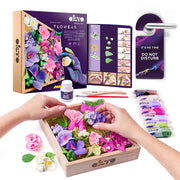 OKTO - WOOD & CRAFT - FLOWERS - INSPIRATION Games & Toys