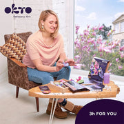 OKTO - WOOD & CRAFT - FLOWERS - INSPIRATION Games & Toys