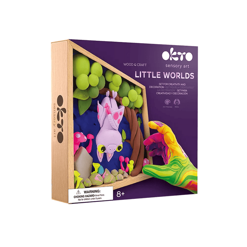 OKTO - WOOD & CRAFT - LITTLE WORLDS - BAT Games & Toys