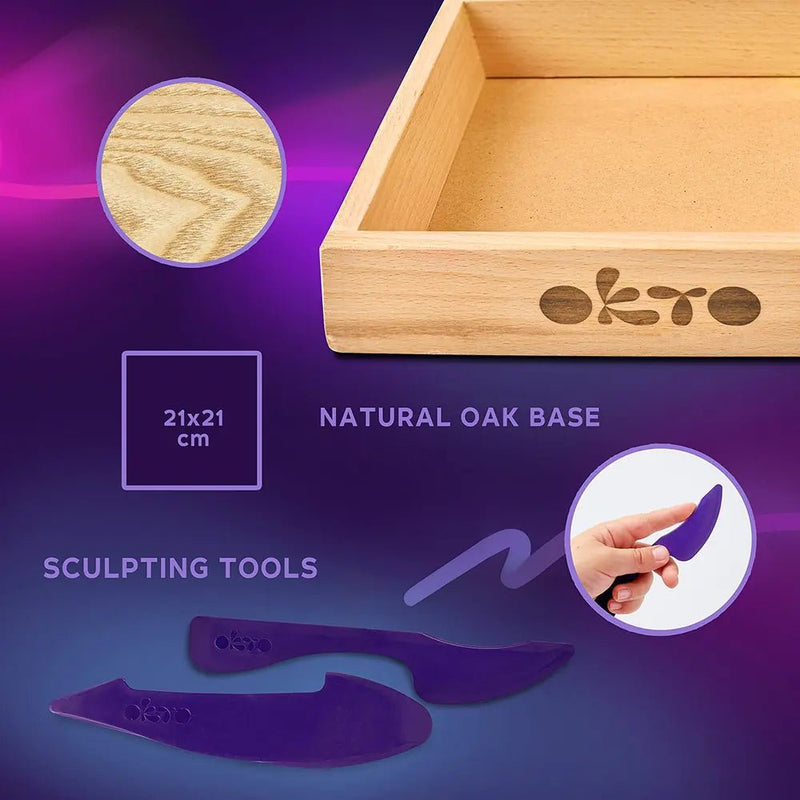 OKTO - WOOD & CRAFT - LITTLE WORLDS - BAT Games & Toys