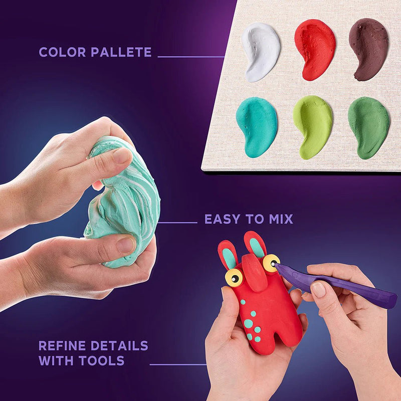 OKTO - WOOD & CRAFT - LITTLE WORLDS - MOMMY TROLL Games & Toys