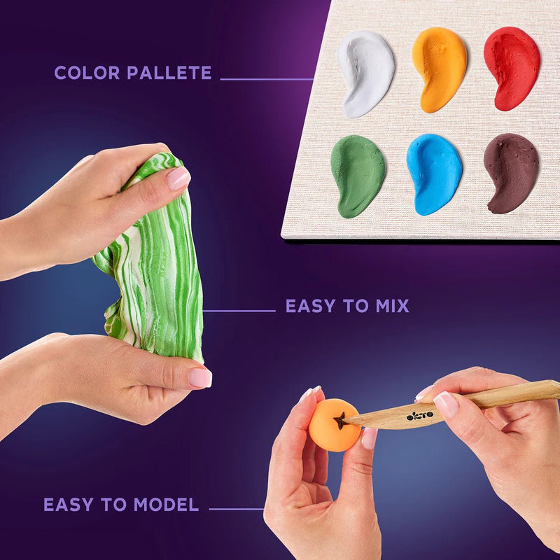 OKTO - WOOD & CRAFT - MOOD - HAPPINESS Games & Toys