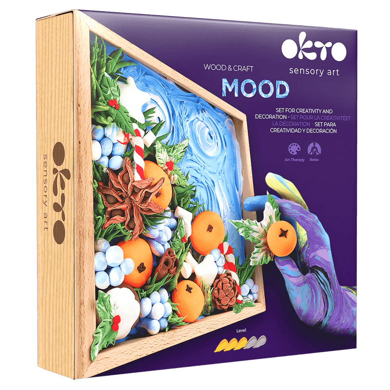 OKTO - WOOD & CRAFT - MOOD - HAPPINESS Games & Toys