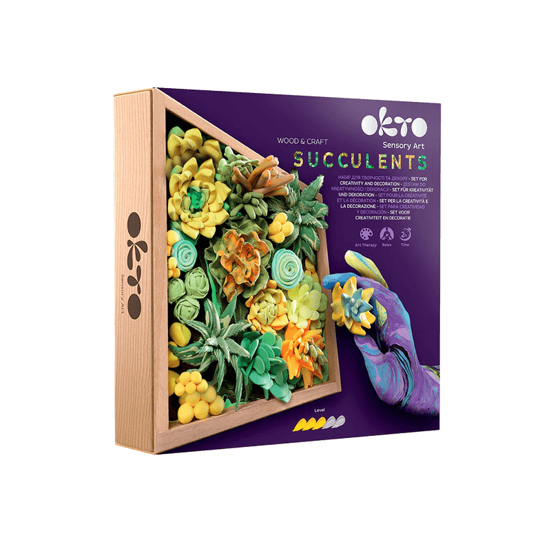 OKTO - WOOD & CRAFT - SUCCULENTS - ENERGY Games & Toys
