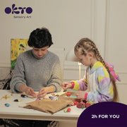 OKTO - WOOD & CRAFT - SUCCULENTS - PASSION Games & Toys