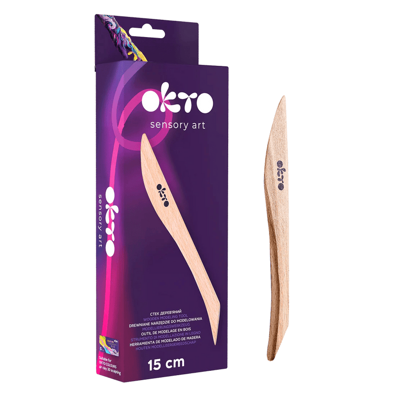 OKTO - WOODEN MODELING TOOL Games & Toys