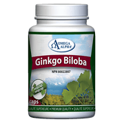 Omega Alpha - Ginkgo Biloba 180 Vcaps Health & Wellness
