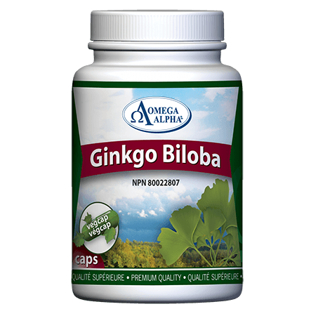 Omega Alpha - Ginkgo Biloba 180 Vcaps Health & Wellness