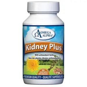 Omega Alpha - Kidney Plus 90 vcaps Health & Wellness