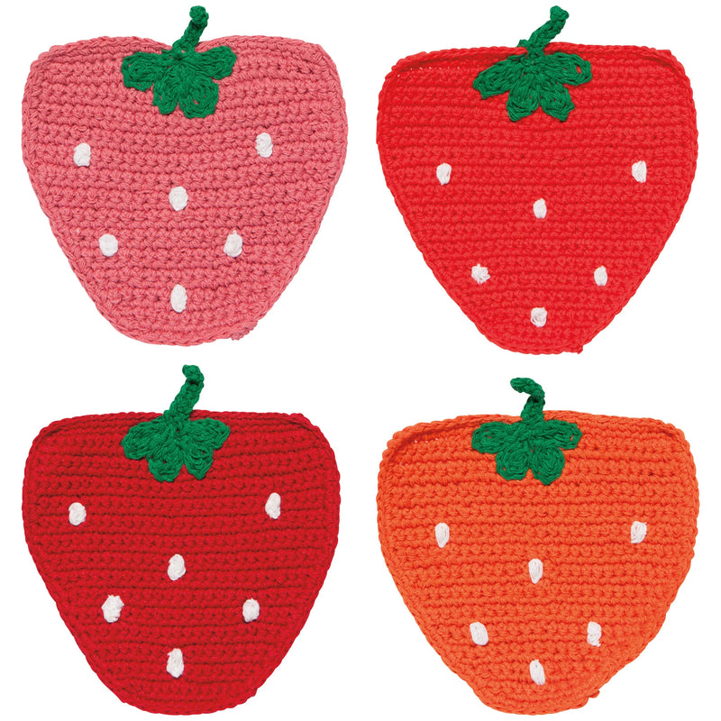 Jubilee - Set/4 Coaster Croch BerrySweet