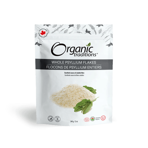 Organic Traditions - Whole Psyllium Flakes 340g Health & Wellness